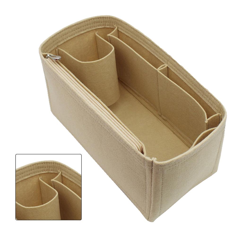 Vložka organizér do tašky Tote pro Speedy25 30 35 Více přihrádek Úložný Stereotypní plstěný organizér do tašky