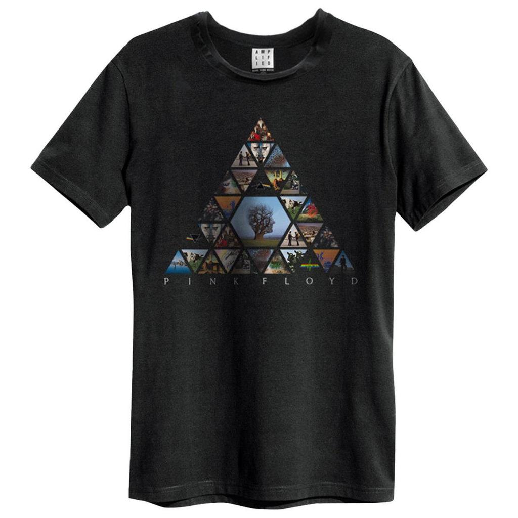 Amplified Unisex Adult Triangle Pink Floyd T-Shirt