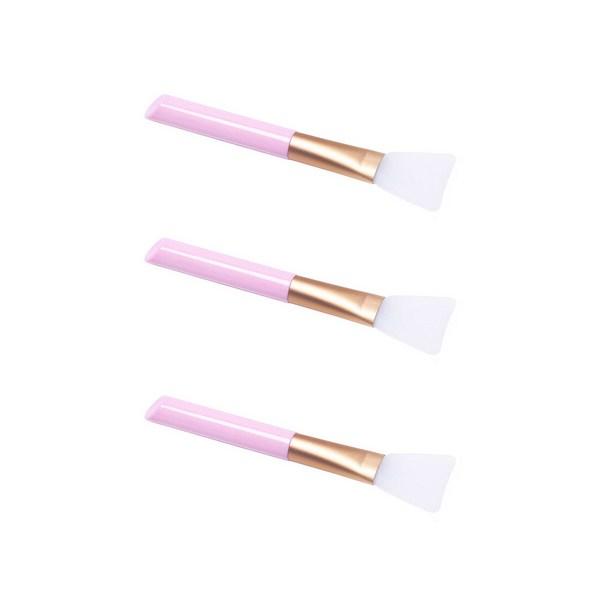 

Living Duo Tangle Silicone Pack Brush, 3 packs, pink, the most popular beauty accessory in Korea
