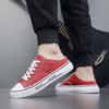 2024 Men's New Casual Canvas Half Slippers Spring and Autumn Men's Outdoor Sports Versatile Casual Shoes  Tenis Masculino