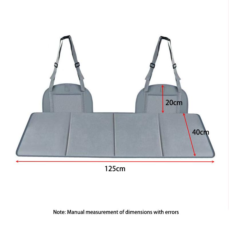 125cm x 40cm Used For Car Camping SUV Folding And Extending Rear Seat Sleeping Pad Trunk Sleeping Pad Grey