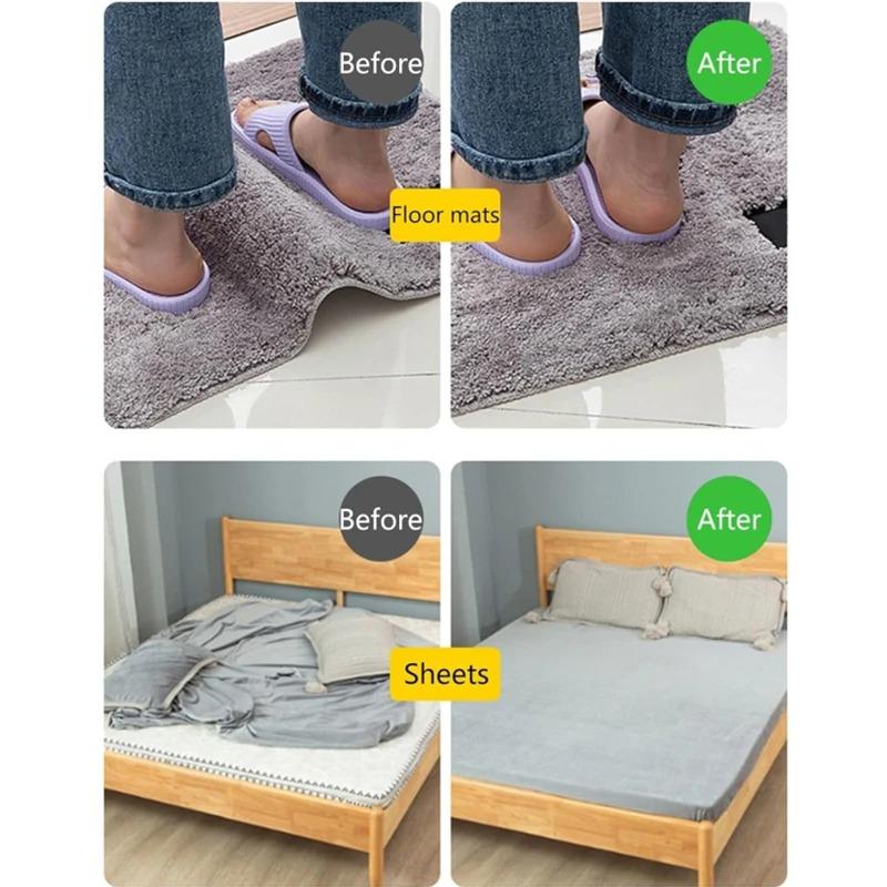 1-60 Stück doppelseitige Befestigungsaufkleber Teppichunterlage Armaturenbrettmatte Hohe Klebkraft Fixierpflaster Bodenmatten Anti-Rutsch-Griffbandaufkleber