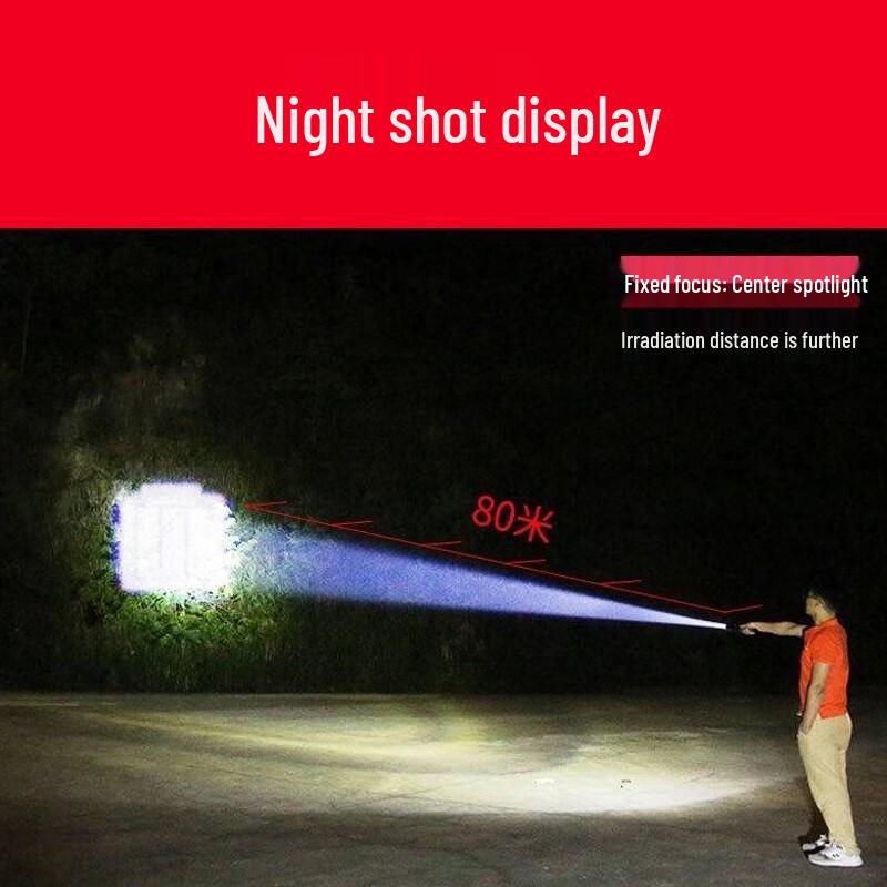 SHENYU Mini Portable Rechargeable LED Flashlight