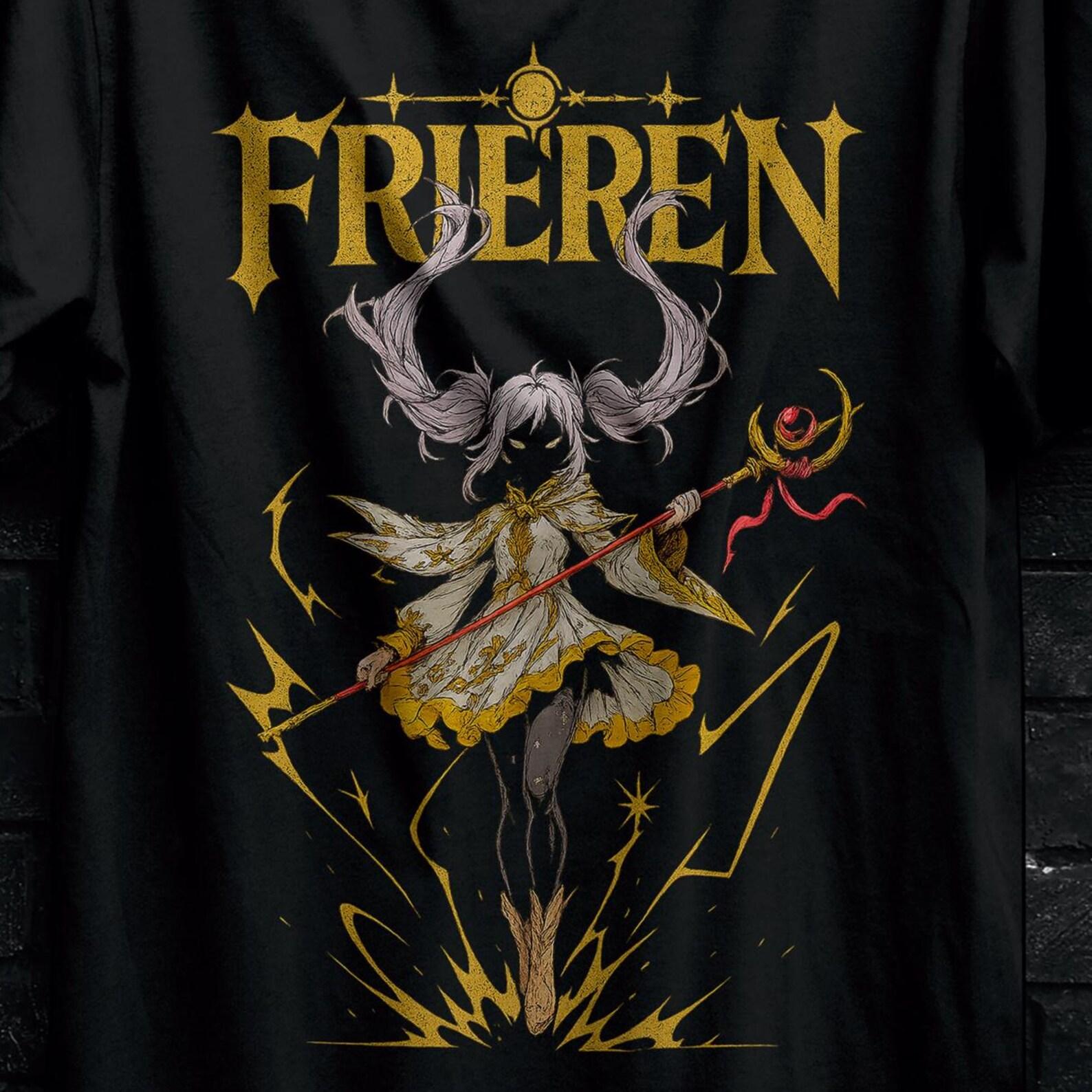 Frieren Cosplay Shirt For Girl,Heiter Poster For Sousou No Frieren,Himmel Sweater For Man,Gift Tee For Mangaka Japanese,Eisen Anime Appareal M