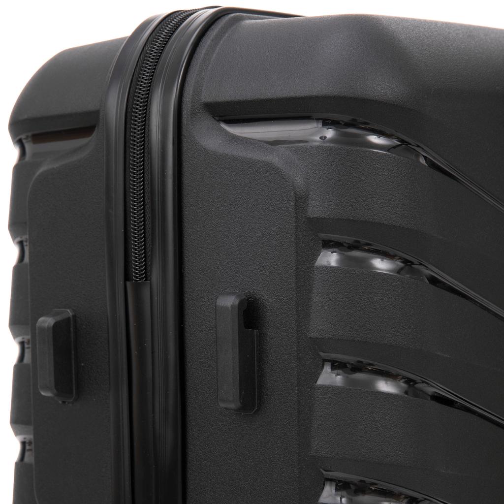 Wings Phoenix 2.0 Medium Suitcase Polypropylene 24" Black