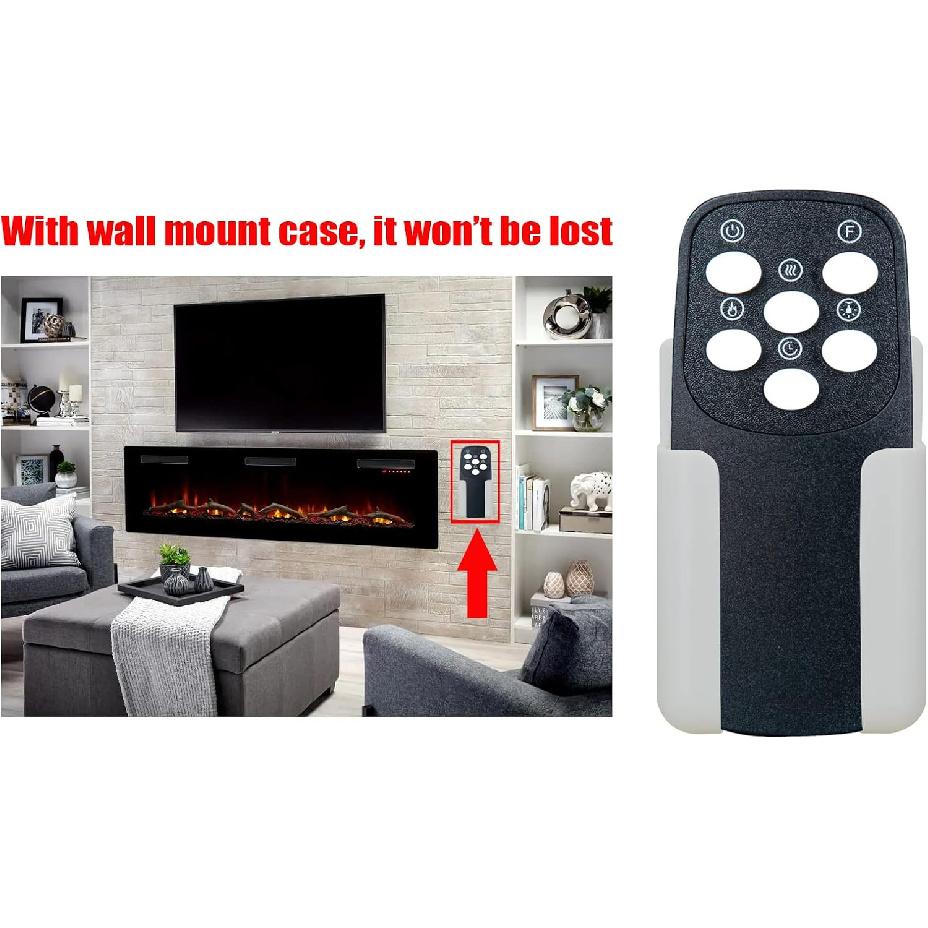 Replacement Remote Control for Betelnut SZ06-037-60 SZ06-037-40 3D Electric Fireplace Insert Heater