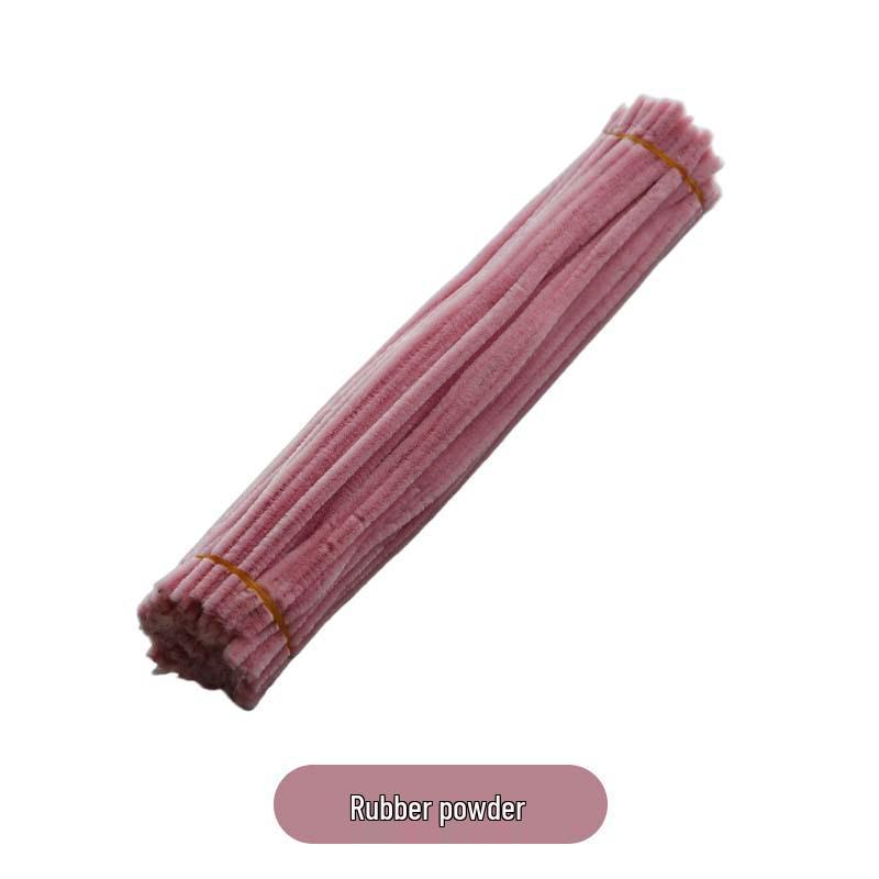 Buntes Chenilledraht DIY-Set: Verschlüsselte, veränderbare Pfeifenreiniger für pädagogische Kinderprojekte