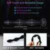 Bendable Electric Pulse Heating Prostate Massager Sex Toys 3-in-1 Anal Beads Butt Plug for Men Women Couple Adult