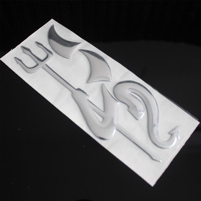 Universal Creative Fashion 3D Little Devil Demon Styling Car Emblem Logo PVC Decals Decoration DIY Auto Exterior Accessories