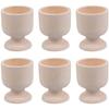 Easter DIY Kitchen Wooden Boiled Egg Storage Rack Eggs Cup Holder Home Decoration Egg Stand