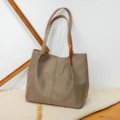 Single-shoulder Casual Tote Bag, A Popular Large-capacity, Simple Women's Handbag, Hand-held