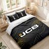 Bedding Set 1 Duvet Cover 2 Pillowcases JCB Print Bedroom Home Decoration