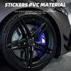 1set Car Brake Caliper Badge Emblem Stickers Auto Gadget For Bmw M X1 X3 X5 X6 E30 E90 M3 E84 E83 F25 E91 E60 F15 F16 E70 F30 Z4