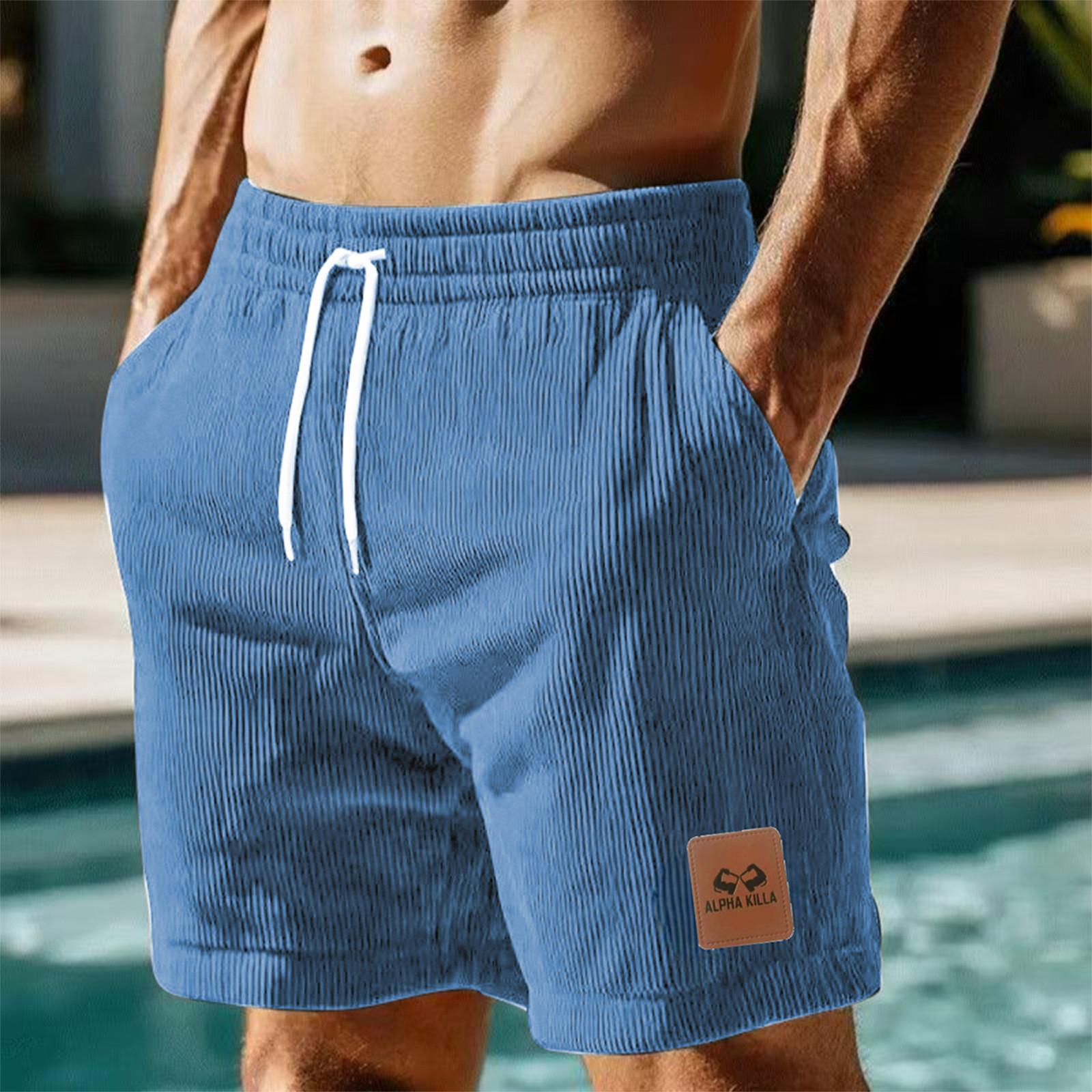 

Мужские шорты Модные повседневные брюки Спортивные шорты для тренировок по бегу M