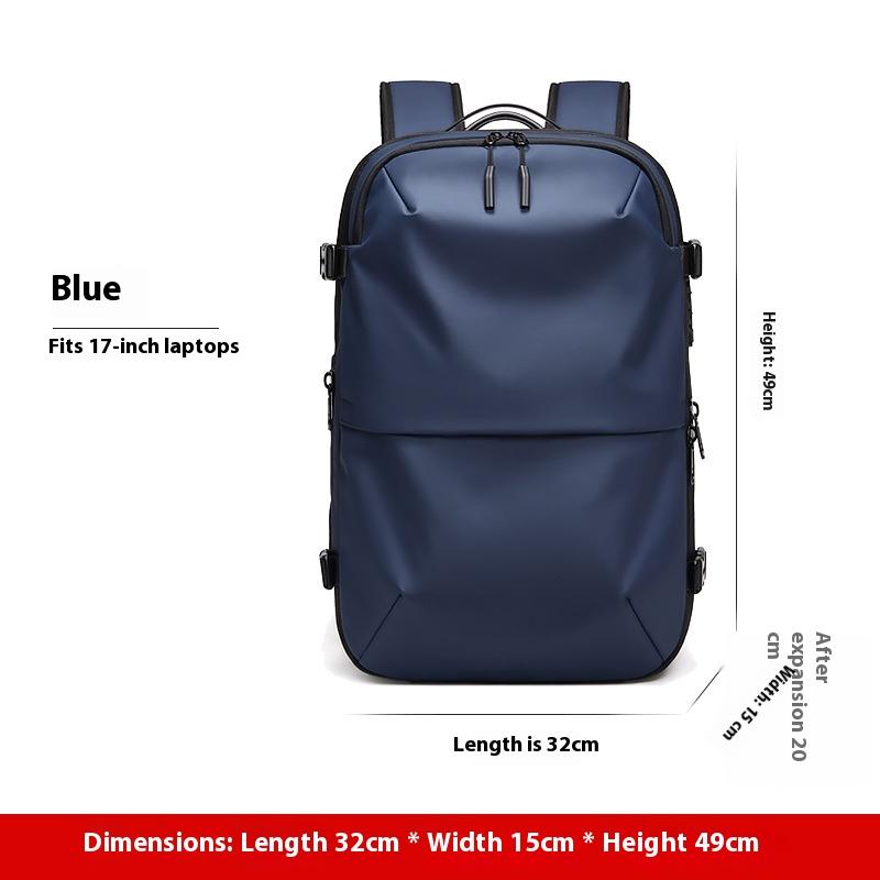 Herren Rucksack, Multifunktionale Reisetasche, Vakuumkompression Wasserdicht Geschäftsreise, Business Computer Rucksack, Große Kapazität