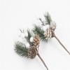 Snowflake Jute Rope & Red Berry Christmas Bouquet DIY Wreath Accessories