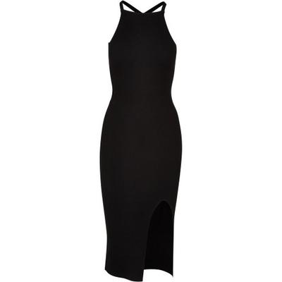 Urban Classics Womens/Ladies Rib Knit Cross Back Midi Dress