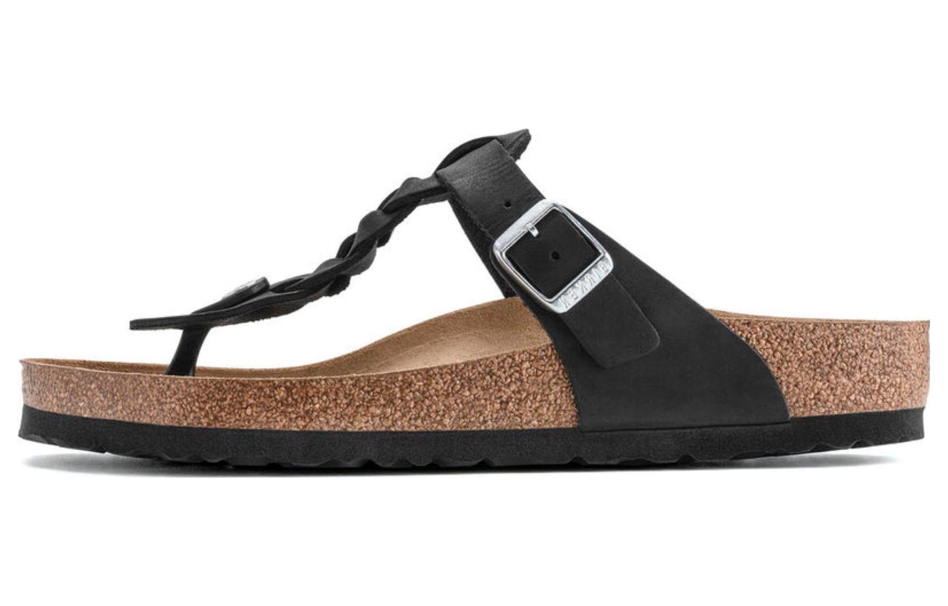 Сандалии Birkenstock Gizeh с плетеным ремешком Женские 1021360 39