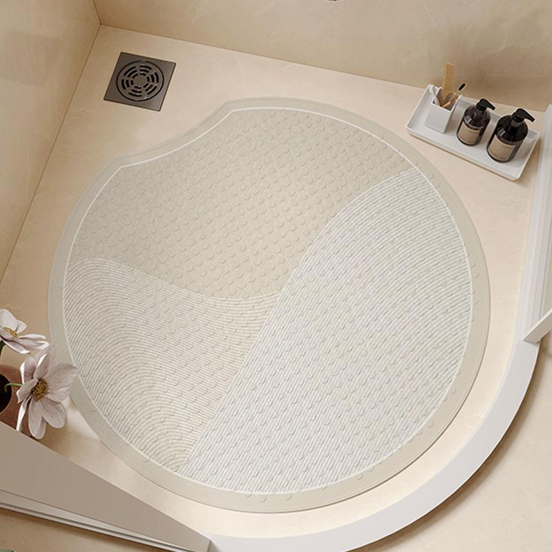 

Коврик для ванной комнаты, противоскользящий коврик для детской душевой комнаты, коврик для ног, препятствующий падению, круговой массажный коврик с присоской для унитаза, коврик для унитаза Round notch 55 * 55cm