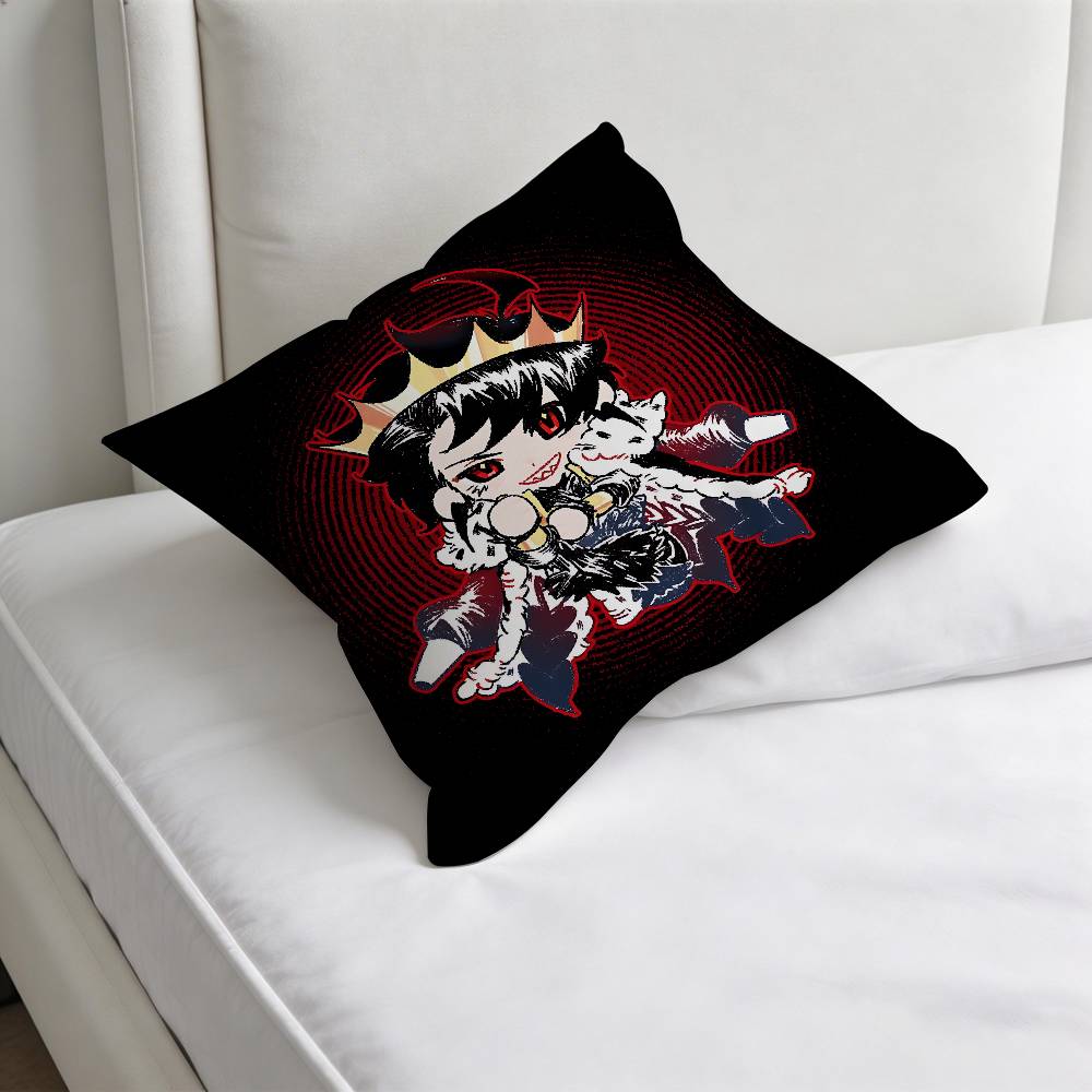 Comics IIchi the Witch Decorative Square Pillow Cover Modern Cushion Case for Living Room Bedroom