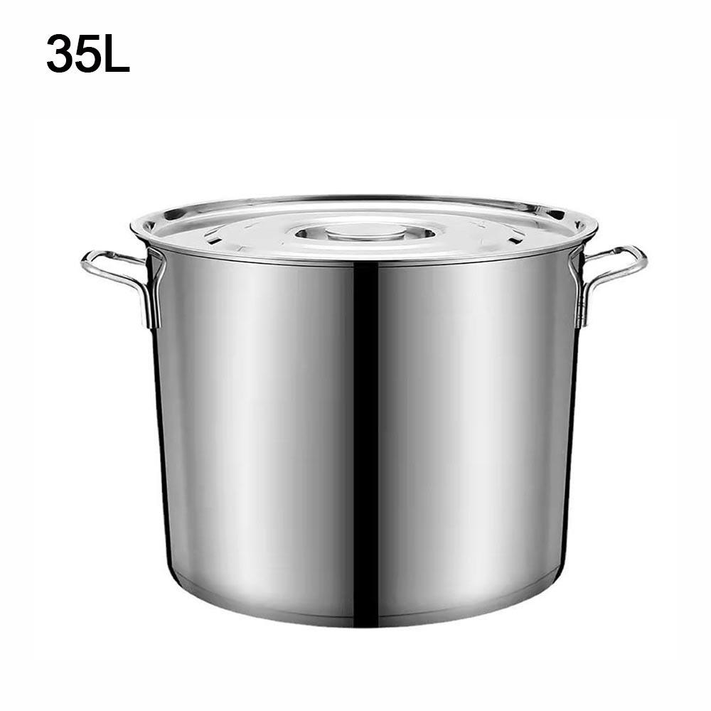 Large Capacity Stockpot Thickening Soup Bucket New Stew Pot  Restaurant