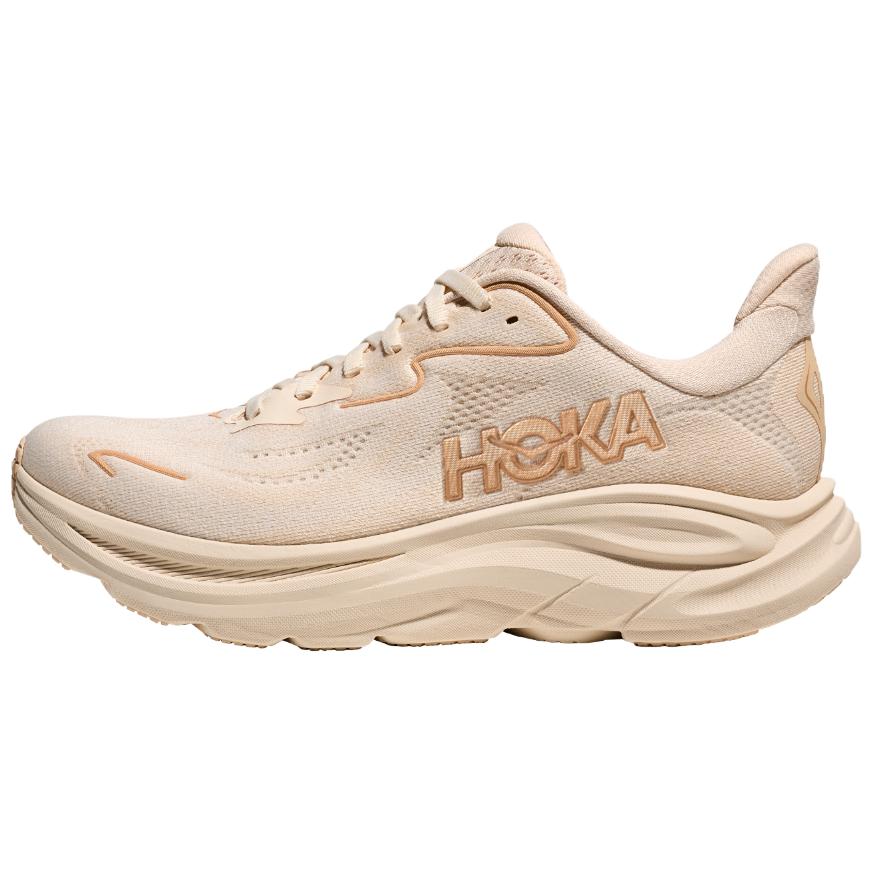 Hoka One One Clifton 10 Comfortable Soft Non-Slip Durable Low-Top Casual Running Shoes Women sneaker Beige 1162050-VCH
