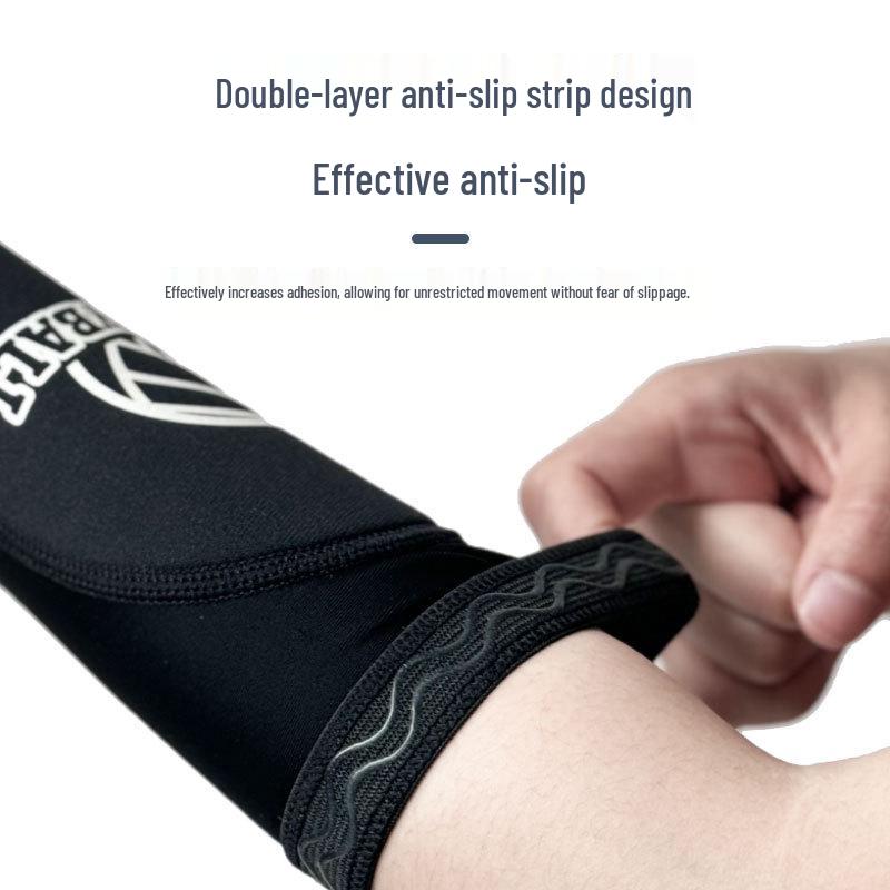 Oddychające Rękawy na Ramię do Siatkówki i Tenisa: Ochraniacze na łokcie dla młodzieży/dorosłych ze wsparciem nadgarstka chroniącym przed uderzeniami