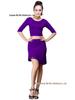 Adult Tassel Irregular Mini Skirt for Latin Dance Performance