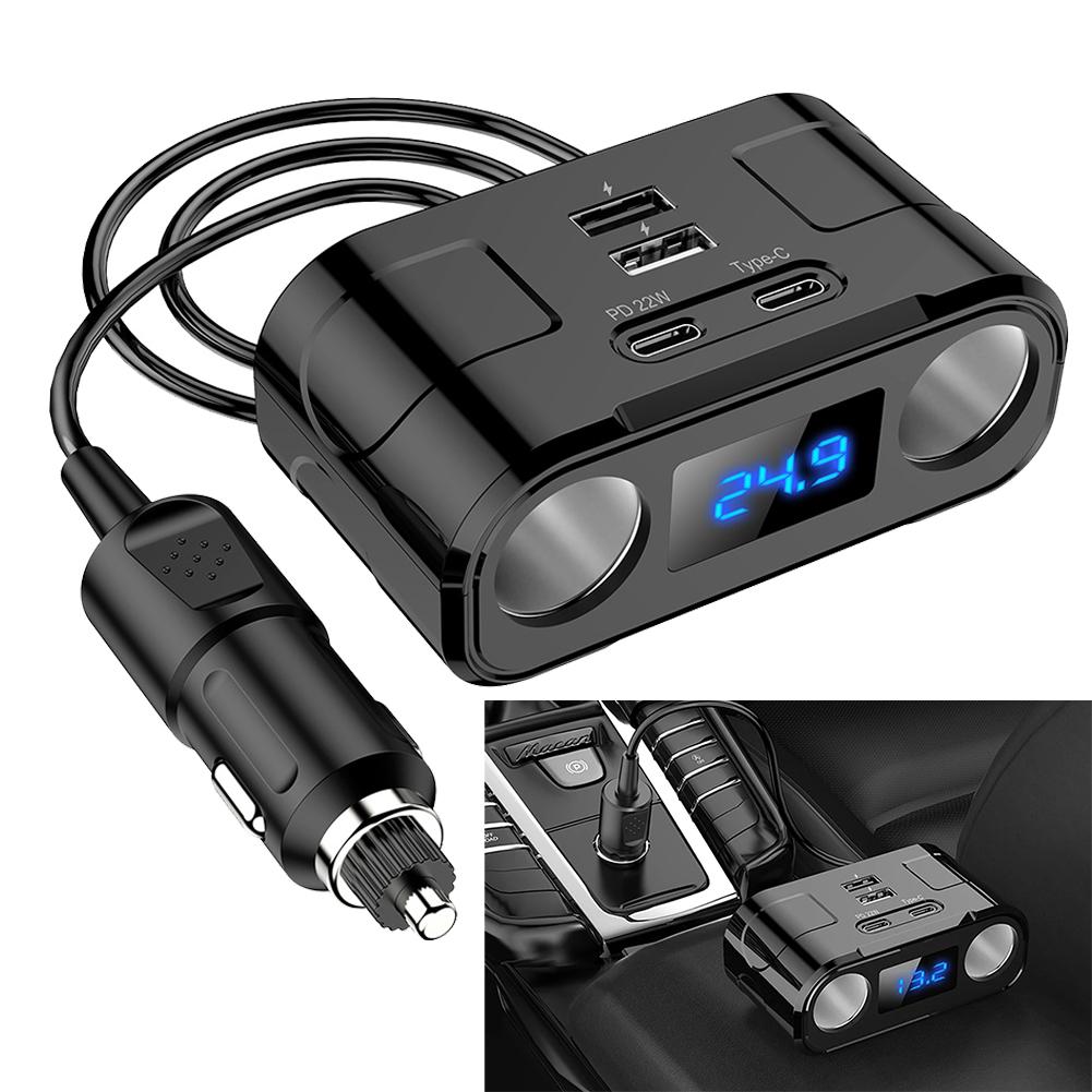 Power Splitter QC USB Car Charger Output Specifications