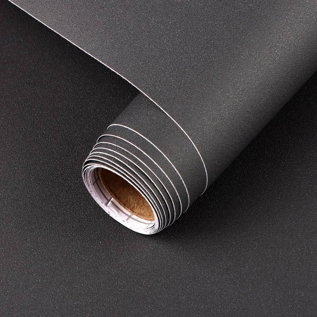 Matte Contact Paper PVC DIY Self-adhesive Waterproof Wallpaper Renovation Kitchen Cabinets Decorative Films Vinyl Wall Stickers