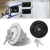 Easy Installation Maintenance For Camping Trailer Water Inlet Filler Fresh Water Locking Cap