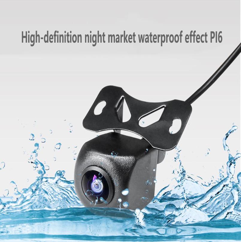 Car Camera AHD Intelligent Reversing Dynamic Trajectory Camera Starlight Night Vision Fisheye Car Rear View Image Camera