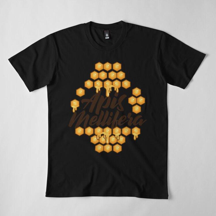 Buy Men Premium Cotton Harajuku TShirt Apis Mellifera Bee Keeper