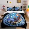 Character with Stained Glass. Bedding Sets Duvet Cover Sets Duvet Covers Pillowcases(1*Duvet Cover 2*Pillowcases Without Duvet Insert)