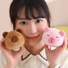 Cute Kapibala A Bag Of Snacks Capybara Pillow Rag Doll Unzip Compact Doll Plush Toy Doll Premium Durable Quality