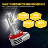 Latest H11 Light Bulb,Upgraded 900% Super Bright With Fan Cooling,60000LM Brightness, Real 1:1 Halogen Size,Plug And Play 10-Year Lifespan,