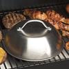 Stainless Steel 9-inch Round Teppanyaki Grill Cover