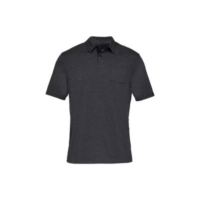 Charged Cotton Golf Polo Shirt Men Tops Black 1321111-001