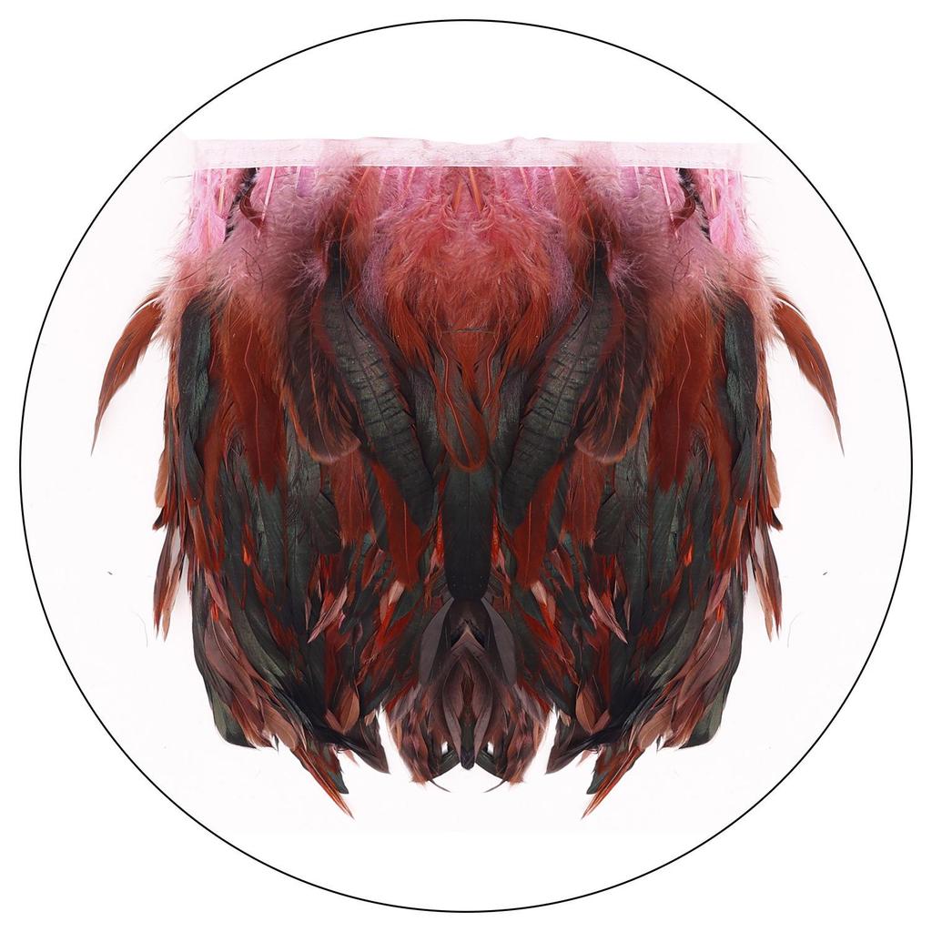 Gothic Feather Shawl for Halloween Masquerade Party