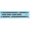 GWA 22-Class Locomotive Decals - HO (1/87) N (1/160) - Railway & Train Decals