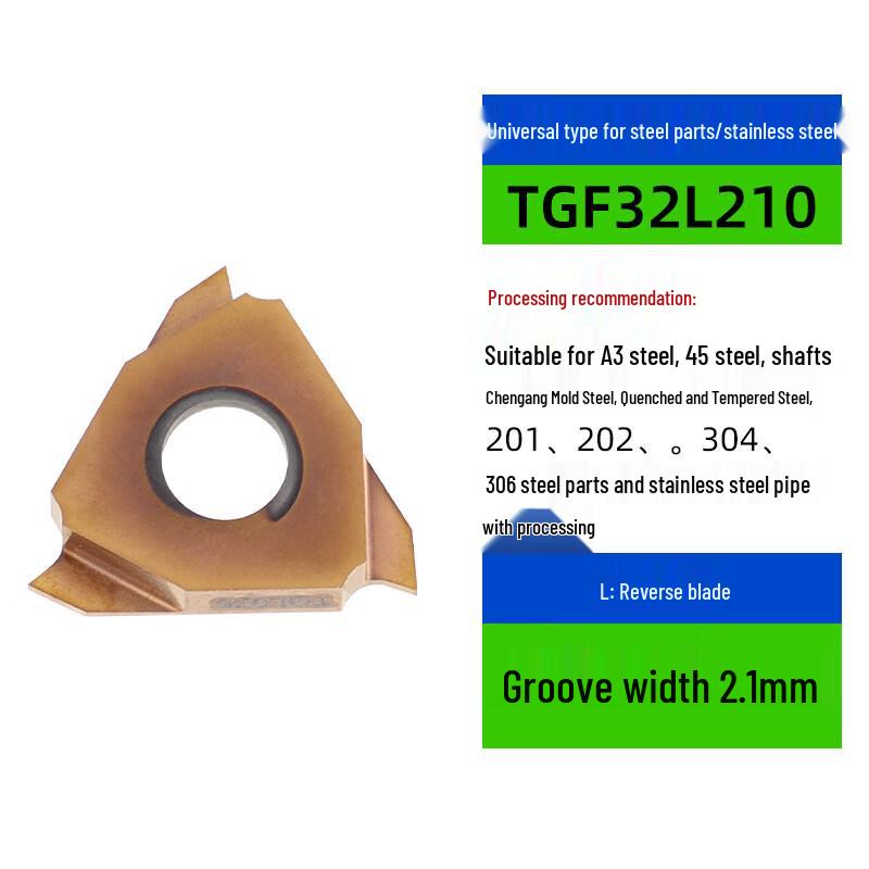 

Jun Ding Ying TGF32L210 CNC Retaining Ring Grooving Insert