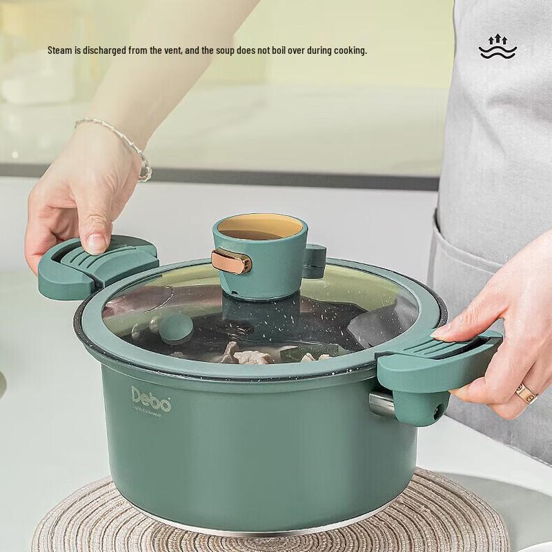 

DePoe Mills Series Micro-Pressure Non-Stick Soup Pot