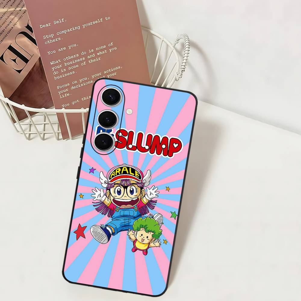 Anmie Dr Slump A-Aralees Phone Case For Samsung S 24 Fe 25 Ultra Plus 20 Lite 21 30 22 23 24 22 Ultra 5G Fundas