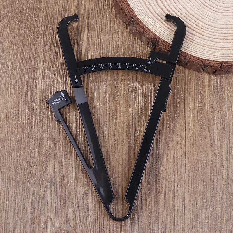 

0-70MM Body Fat Loss Tester Caliper Measure Tape Tester Fitness Lose Weight Body Building Portable Men Women Fitness Equipmnet чёрный