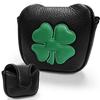PU Leather Iron Wedges Golf Club Head Cover Leaf Pattern Golf Iron Headcover Protective Cover to Protect Your Golf Club