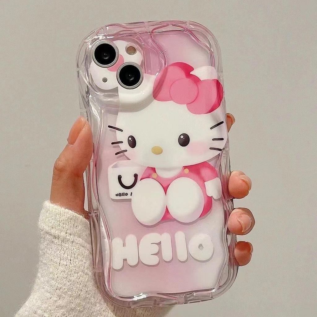 Hello Kitty Case for iPhone 14/13 Pro/12/11/XR/7 - Cute & Simple Design