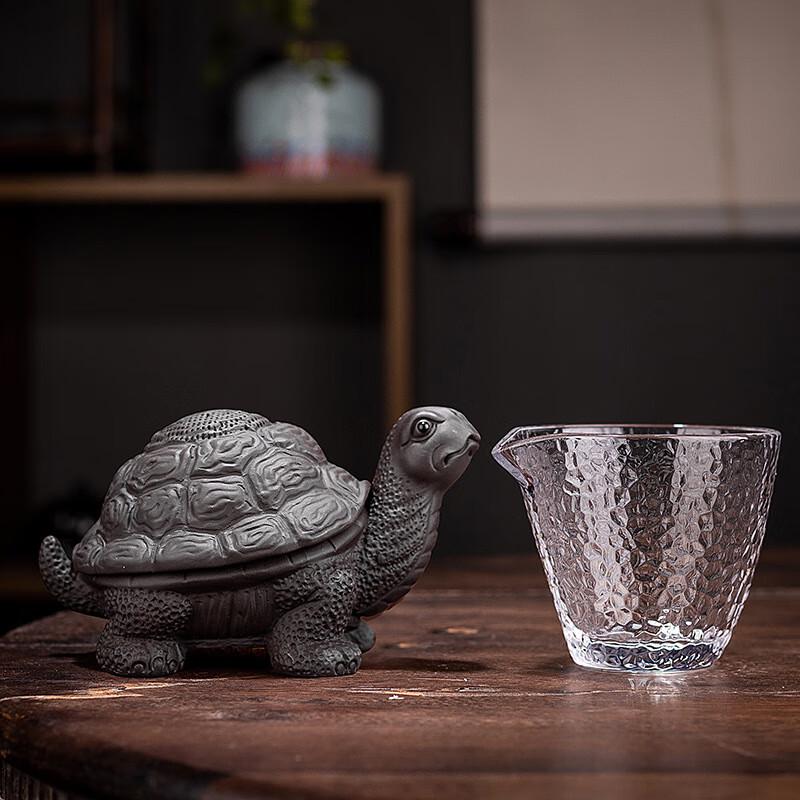 Zisha Ceramic Turtle Tea Strainer