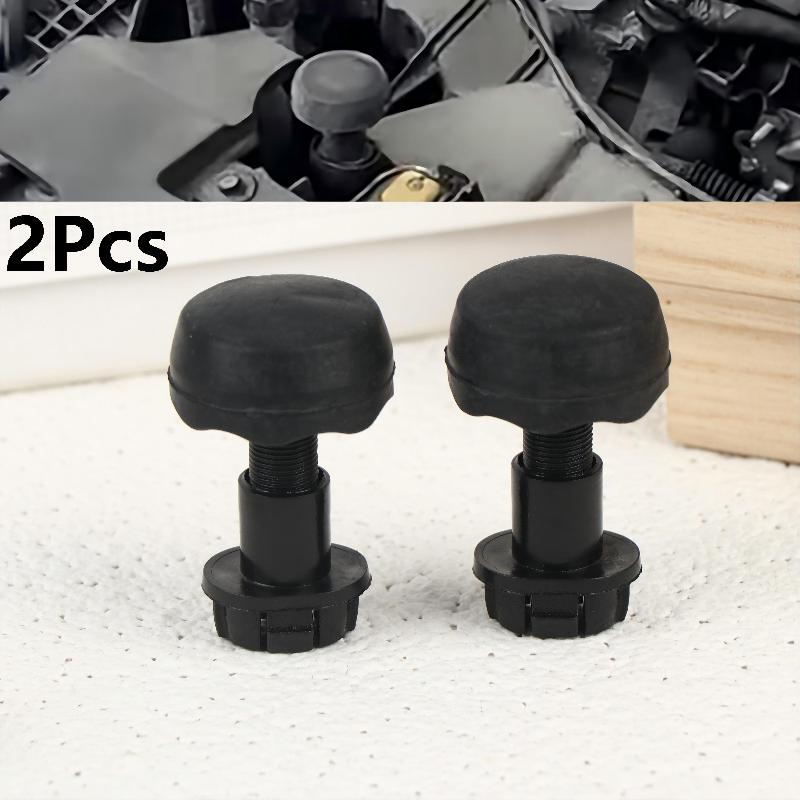 2Pcs Car Hood Stop Buffer Rubber Adjustment Bumper Stopper For Vehicle Engine Cover Shock Absorption Protection Cv6Z16758A