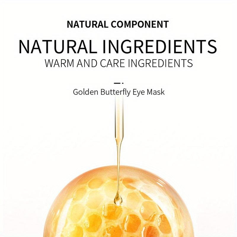 Revitalisez vos yeux avec les masques pour les yeux Gold Butterfly anti-âge et hydratants