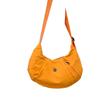 Solid Button Color Dumpling Wrap Kids Casual Shoulder Bag Trendy Outings Light